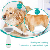 My Pet Buddy 2-In-1 Hair Dryer Comb